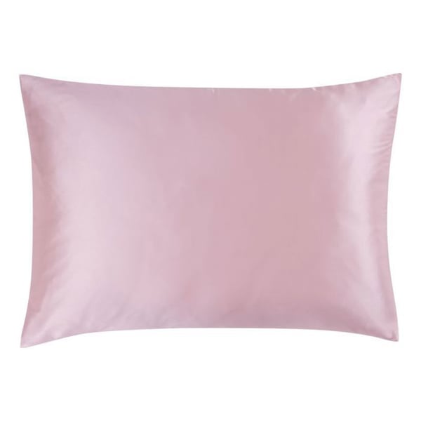 Kuddfodral "Silk" Mulberrysilke Ren bomull - Silk Rose - 50 x 70 cm