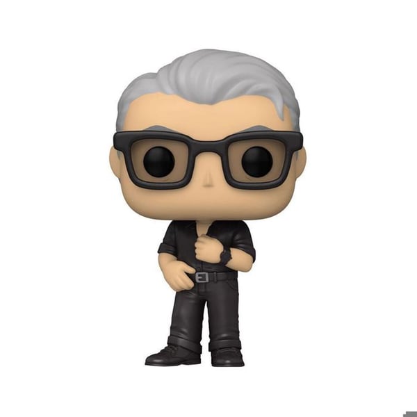 Figur i vinyl - FUNKO - Dr. Ian Malcolm - Jurassic World: Dominion - Flerfärgad - Pop!- USED