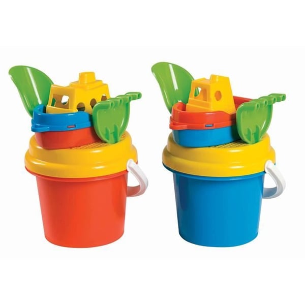 Seau Garni - ANDRONI - Dubbel Petit Bateau - Diameter 14 cm - Slumptal färg - Barn