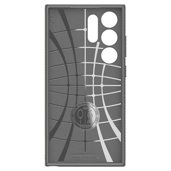 Spigen Liquid Air - Cover til Samsung Galaxy S24 Ultra (Granitgrå)