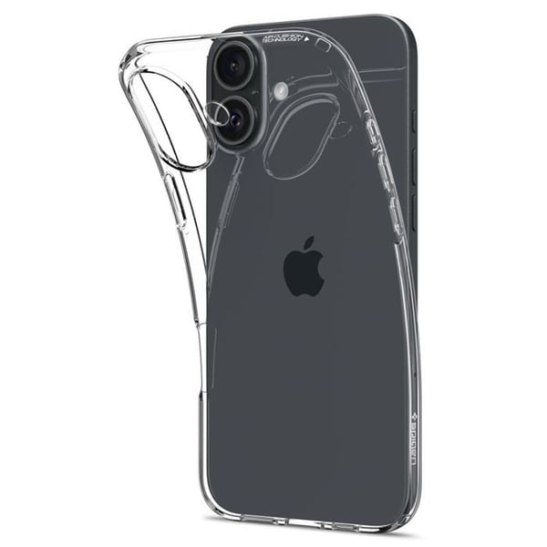 Spigen Liquid Crystal-fodral för iPhone 16 Plus - Kristallklar