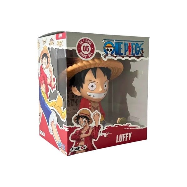 Tirelåda - PLASTOY - Luffy - PVC - 16x13x13 cm - Barn Mixat- USED