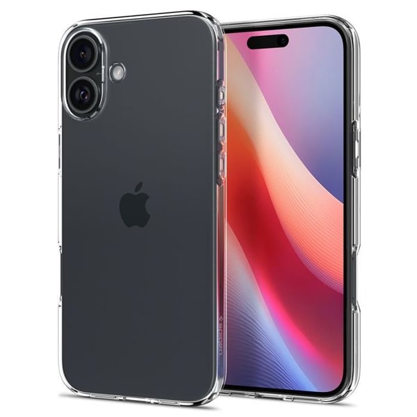 Spigen Liquid Crystal-fodral för iPhone 16 Plus - Kristallklar