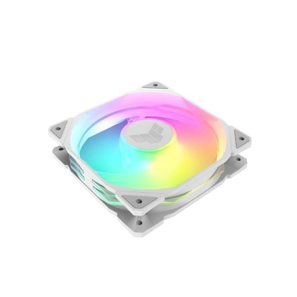 Fläkt - TUF GAMING - TR120 - ARGB 3-i-1 - 120 mm - 1500 RPM - Vit