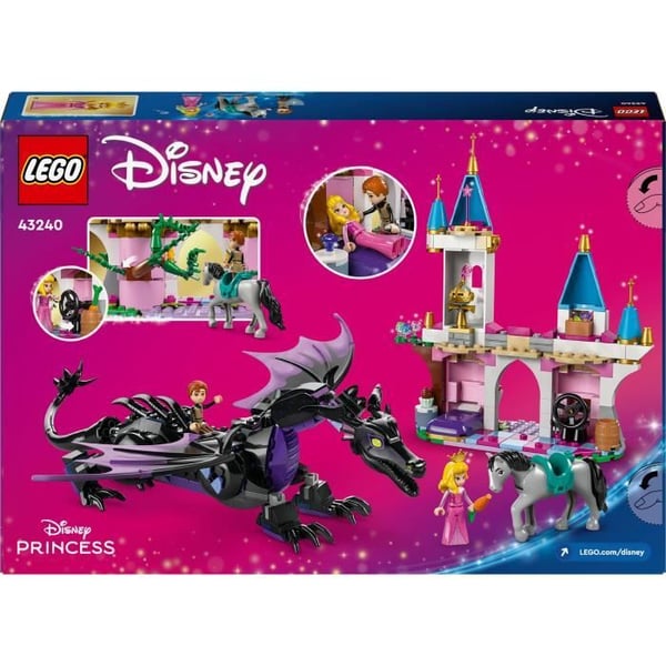 LEGO® Disney Princess 43240 Maleficent som drage, legetøj til fans af tegnefilmen