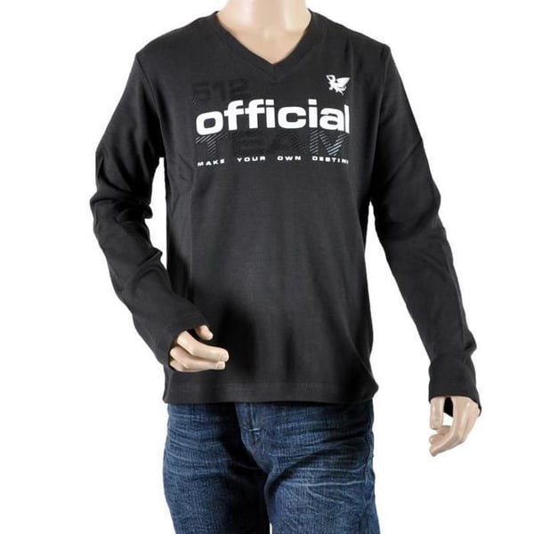 T-Shirt RG 512 Långärmad RGH 465 Mörkgrå - Grå
