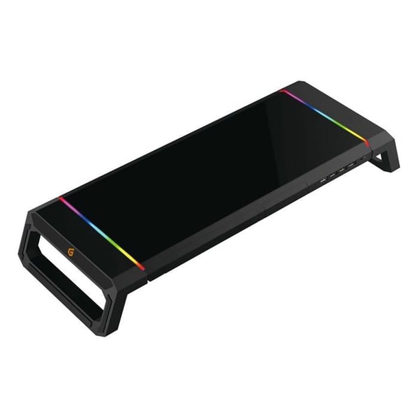 Stöd för spelbords - Conceptronic - THORNE01B - Ergonimisk - USB-hubb - RGB-belysning