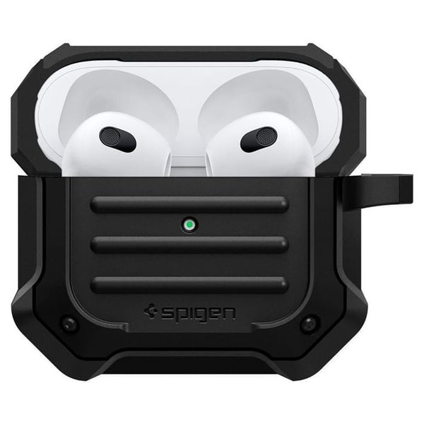 Trådløse høretelefoner - SPIGEN - Tough Armor - Apple AirPods 3 (2021) - In-ear - Sort