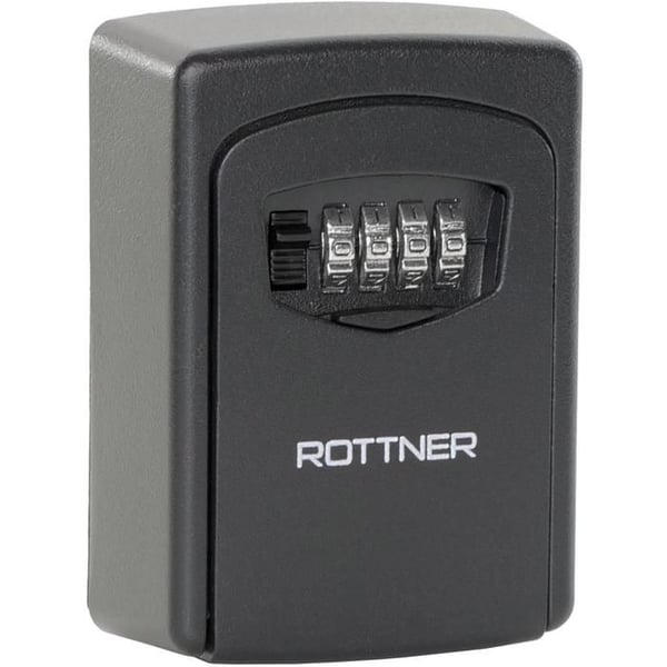 Nyckelskåp - ROTTNER - Keycare - Metall - Svart - Kompakt och praktisk