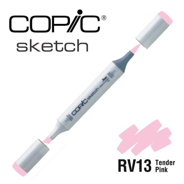 Copic - Alkoholbaserad Copic Sketch-markör RV13 Tender Pink