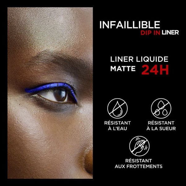 Eyeliner - L'OREAL PARIS - Infaillible Dip In Liner - 03 Brun - Vattentät - 24h hålla