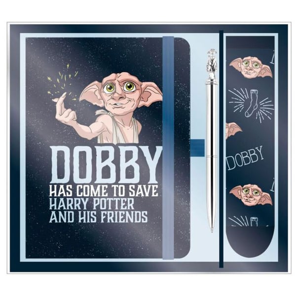 Sæt med kontorartikler - Cerdá - Harry Potter Dobby - Blå farve - Til børn - Skoleartikler