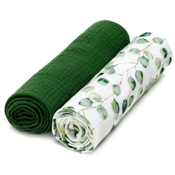 T-TOMI BIO Couches i mousselin Eucalyptus