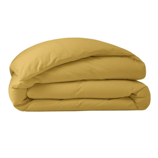 Sängkläder i kammad percale bomull "Julian" alla storlekar Ren bomull - Julian Mango - Sängkläder 240 x 220 cm