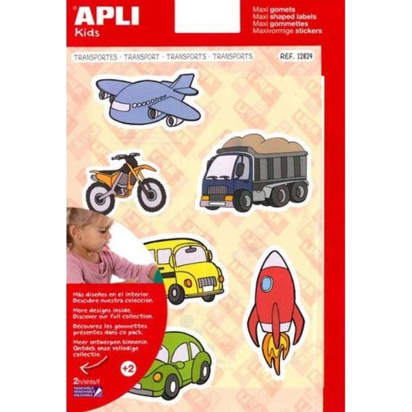 Apli Agipa - MAXI Klistermärken Fordon x 24