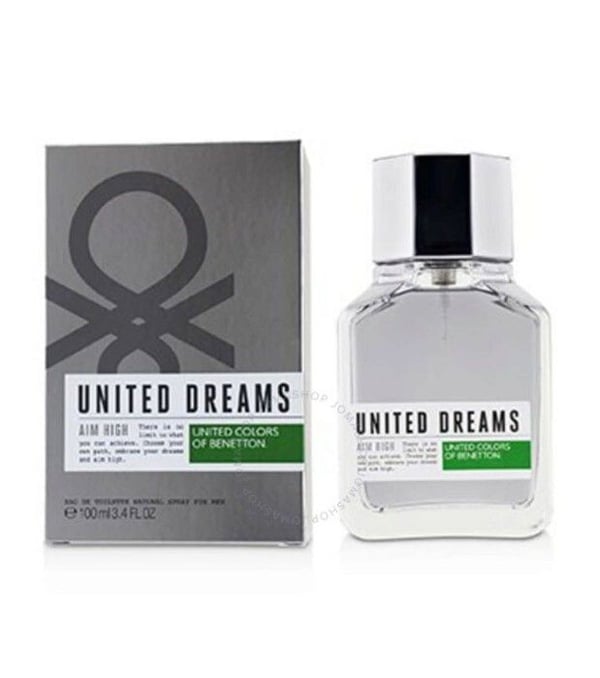 United Rêves Hommes Aim High Benetton är en aromatisk Woody doftfamilj för män. Denna doft är ny. Unies Rêv