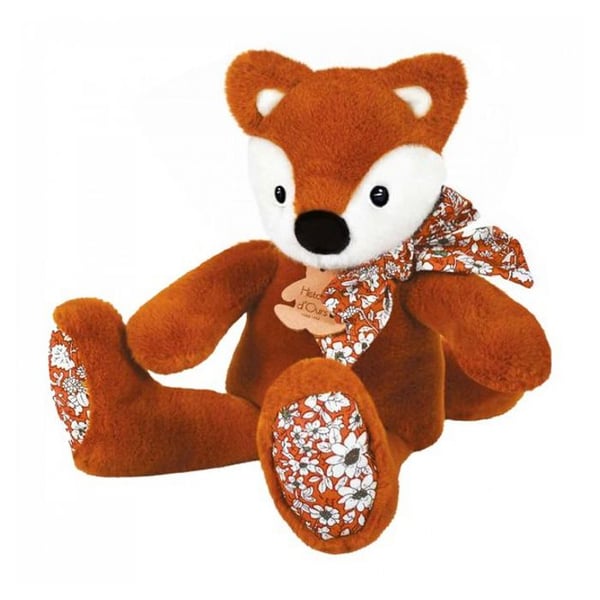 Plyschleksak - BEAR STORY - Goskompis - Räv 25 cm - Orange - Blandat - 0 månader - Födelse