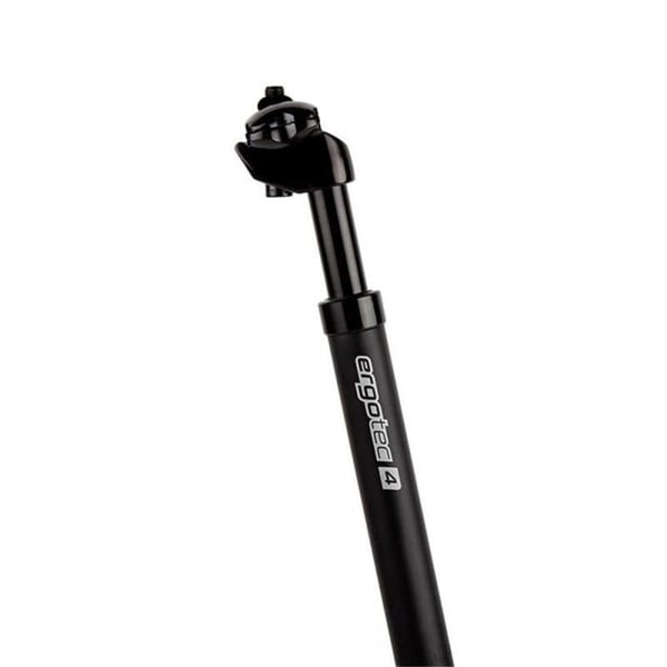 Sadelstolpe aluminium - ergotec - SP-4.0 - 27.2x350 mm - Svart - Aluminium - Lätt - One size Sadelstolpe aluminium - ergotec - SP-4.0 - 27.2x350 mm - Svart - Aluminium - Lätt - One size