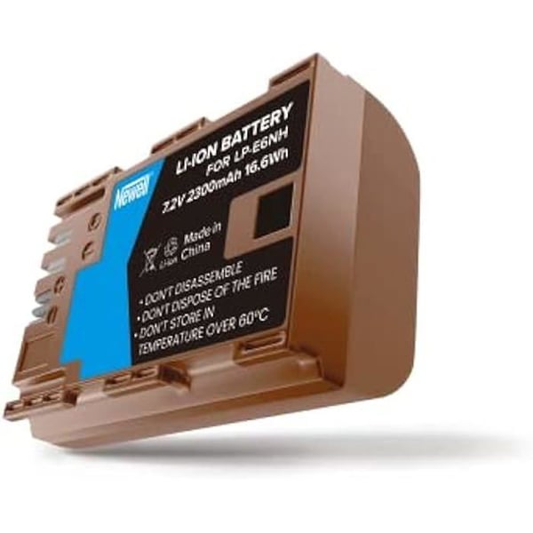USB-C-batteri - NEWELL - LP-E6NH - 2300 mAh - 3,7 V - Lätt uppladdningsbar