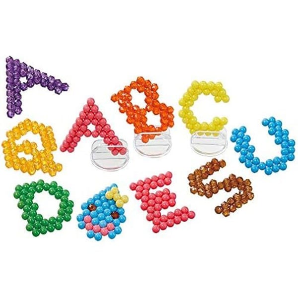 Pärlspel - EPOCH - Aquabeads Alpha - 500 pärlor - 8 färger - Utbildande för barn
