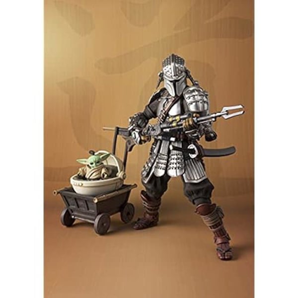 Tamashi Nations - Star Wars: The Mandalorian - Ronin Mandalorian & Grougu (Beskar Armor)