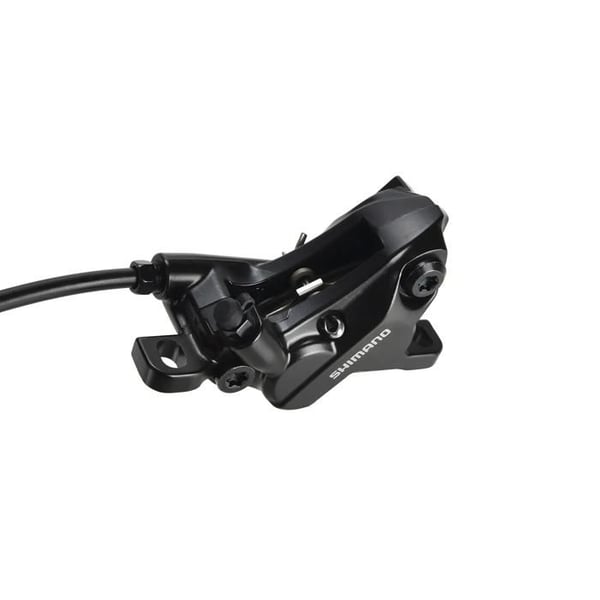 SHIMANO MT501 skivebremser til baghjul i sort aluminium