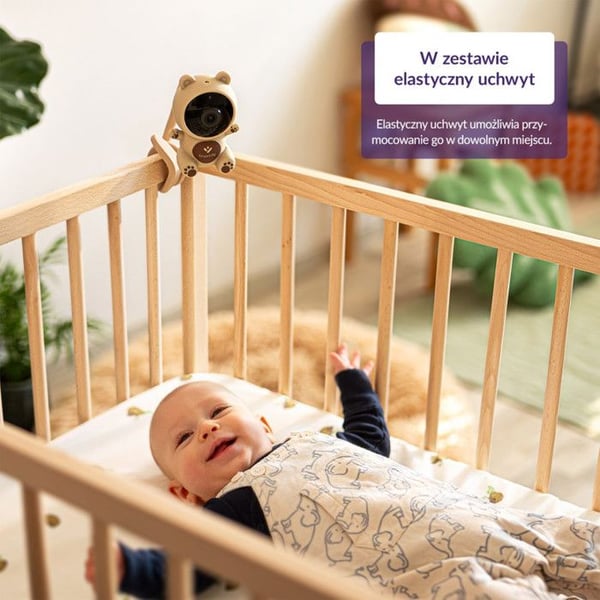 Overvågningskamera sæt - TRUELIFE - NannyCam S3 Smart - Nattesyn - 1 kamera - Hvid dome