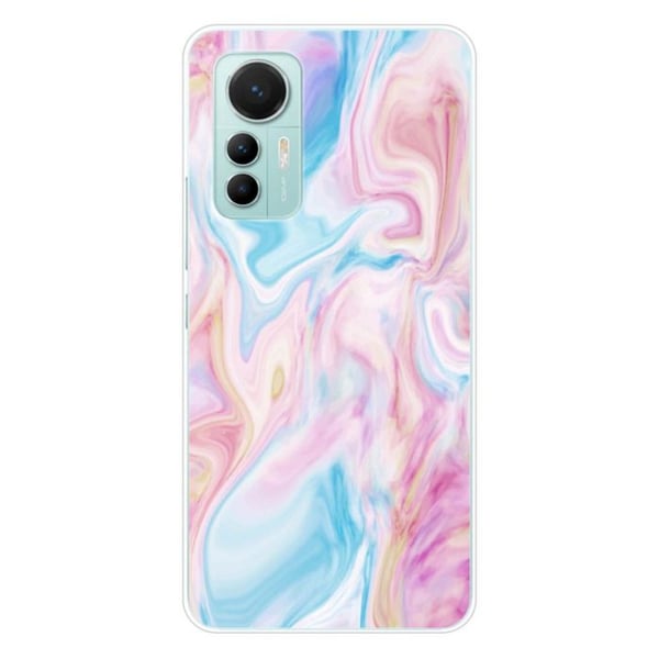 Tryckt silikonfodral som är kompatibelt med Xiaomi Mi 12 Lite Soap