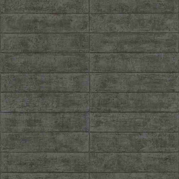 Rasch Factory V 499643 Non-woven tapet Industriell 10.05 x 0.53 m Svart Antracit