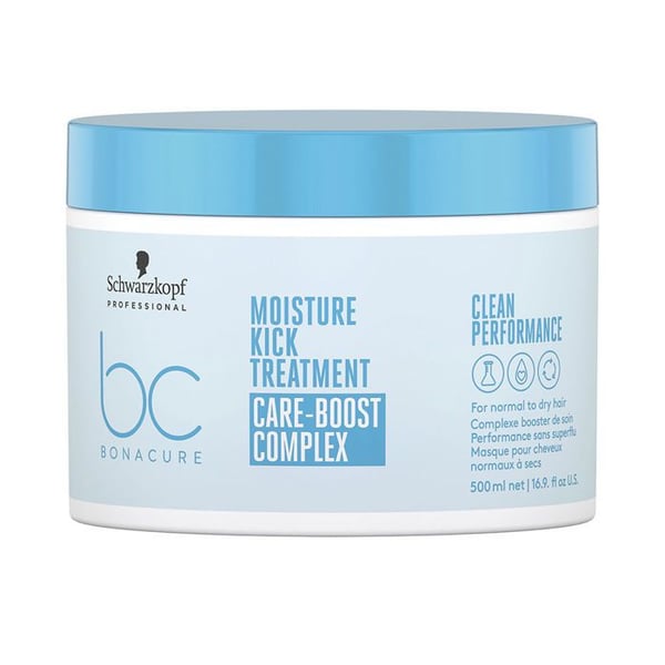 Behandling - BONACURE MOISTURE KICK - 500 ml - Intensiv återfuktning - Normala till torra hår