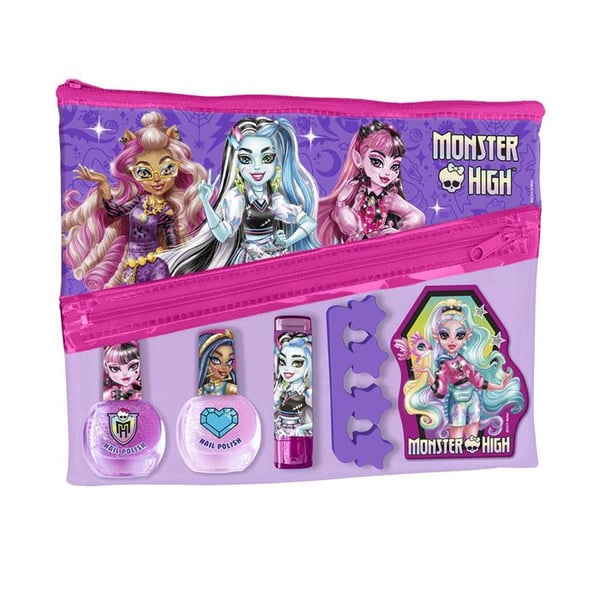 Makeupset - Monster High Skönhet - 5 delar - Flerfärgad - Ögonskugga