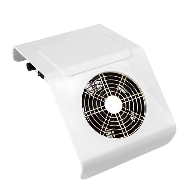 Dammsugare för naglar 48W LED + UV med intelligent sensor vit