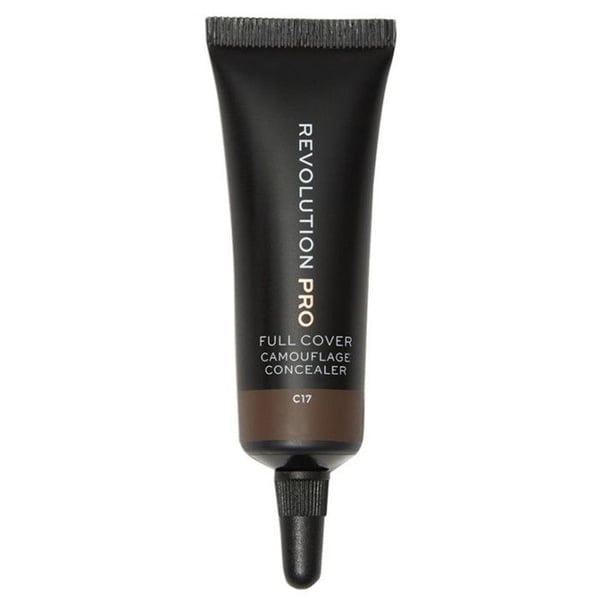 Korrektor - Makeup Revolution - Full Cover Camouflage - C17 - 18 nyanser - Vattentålig
