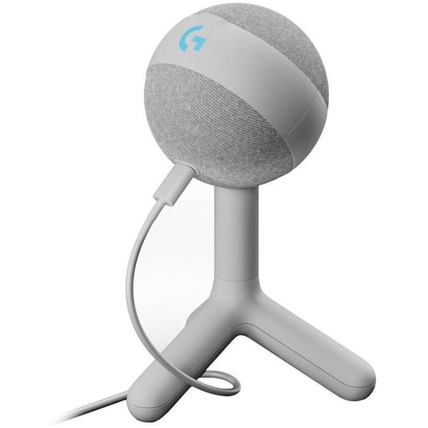 Mikrofon - Trådad - Logitech G - Yeti Orb - Kompatibel med PC och MAC - Vit