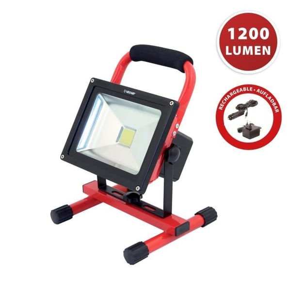 CYCLOP: työvalaisin LED COB 20W, ladattava CYCLOP: työvalaisin LED COB 20W, ladattava
