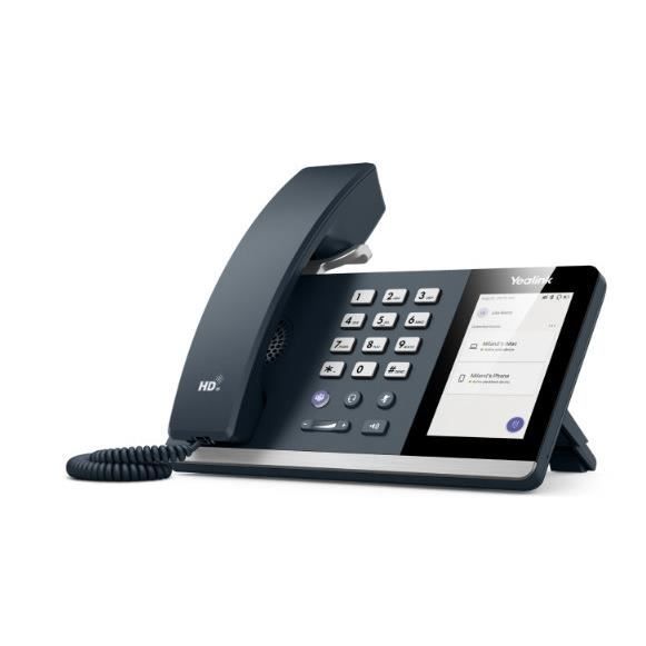 IP-telefonkonferenstelefon - YEALINK MP50 - Svart - Handsfree IP-telefonkonferenstelefon - YEALINK MP50 - Svart - Handsfree