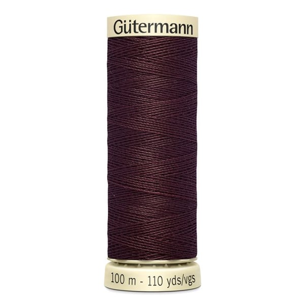 Set om 5 spolar 100m Tråd 100% polyester Gutermann Ref 788988 - Att 175