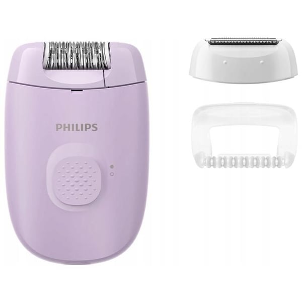 Epilator - Philips - BRE237/00 - Lila - Effektiv och skonsam - Daglig användning
