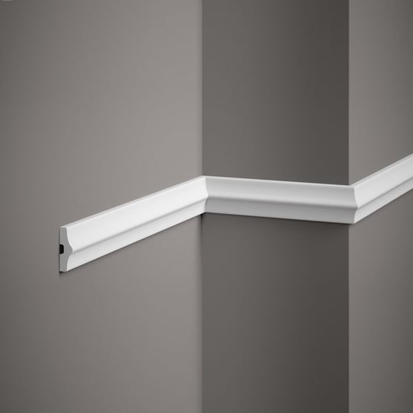 PROVISTON Cimaise "NE026" 15 x 45 x 2000 mm Vit