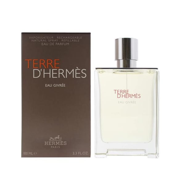 Eau de Parfum - HERMES - Terre D'Hermès Eau Givrée - 100 ml - Genopladelig - Til Mænd