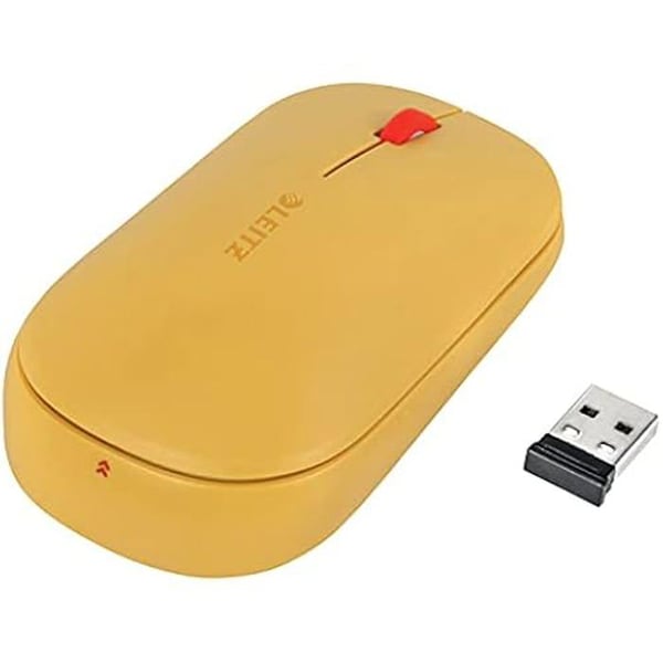 Trådlös Bluetooth-mus - LEITZ - SureTrack - Ambidextrous - 1200-4000 DPI - Tysta knappar