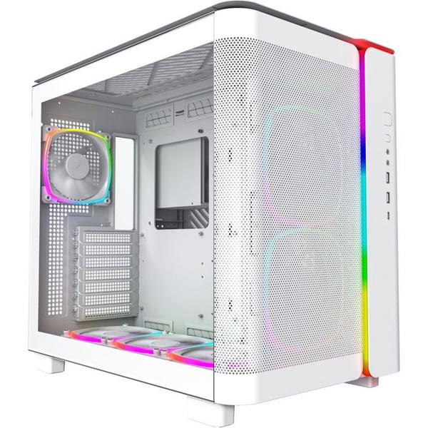 Datorlåda - Montech - KING 95 PRO - Vit - ATX, mATX, mITX - 4x120mm ARGB - 2x140mm ARGB