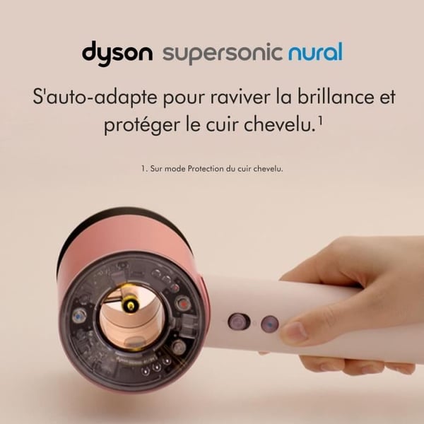 DYSON - Hårfön - Supersonic Nural - Rakt till vågigt hår - Roséguld och keramik - 1600 W