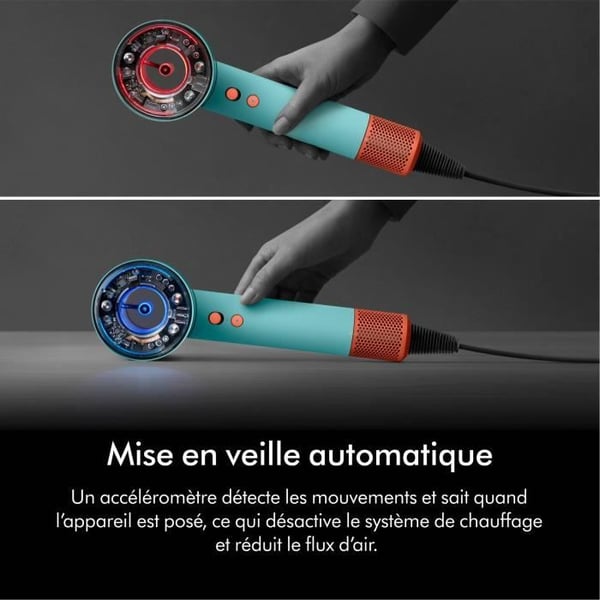 DYSON - Hårfön - Supersonic Nural - Rakt till vågigt hår - Roséguld och keramik - 1600 W
