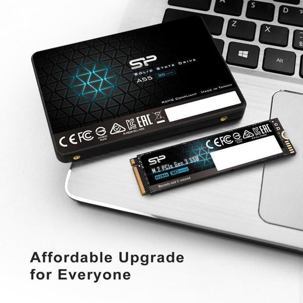 Intern SSD - Silicon Power - Ace A55 2To - SATA III 2.5" 3D NAND
