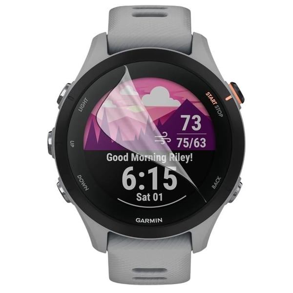 Skärmskydd för Garmin Forerunner 255s [Pack 6] Ultra Tunn Plastfilm Skyddande Film Phonillico