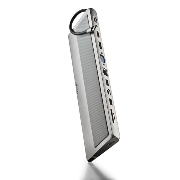 NGS Wonder Dock 12 Pro - 12-i-1 multiportadapter kompatibel med MacBook Pro, MacBook Air, iPad Pro XPS Chromebook enheter