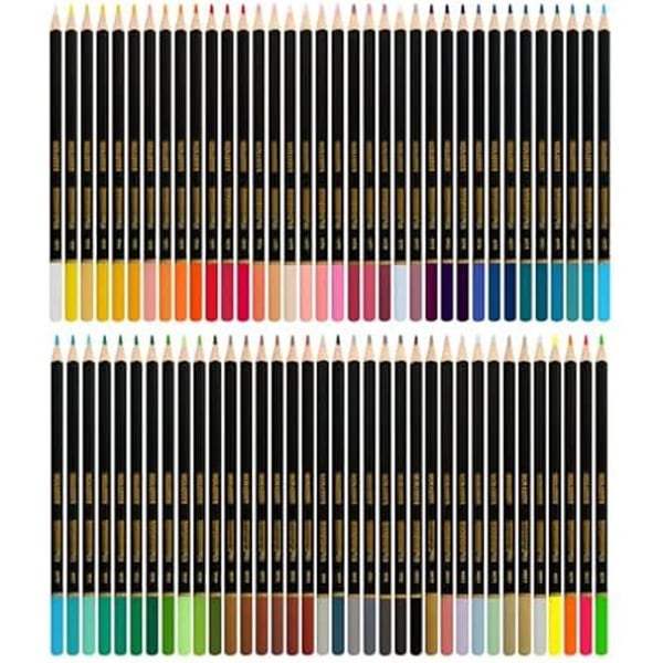Färgkritor - KORES - Kolores Selection - 72 Kritor - 8 Metalliska - Ergonomiska