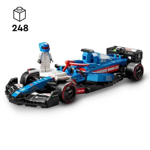 LEGO Speed Champions 77246 F1 Bil Visa Cash App RB VCARB 01 - Gåvaidé för vuxna