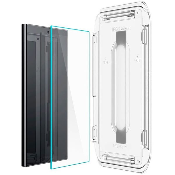 Spigen GLAS.TR EZ FIT 2-Pack - Tempereret glas til Samsung Galaxy S24 Ultra (2 stk)